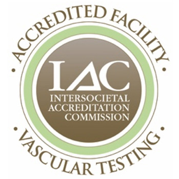 IAC accredited facility vascular testing seal