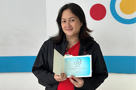 Michelle Van, Volunteer Spotlight Award recipient