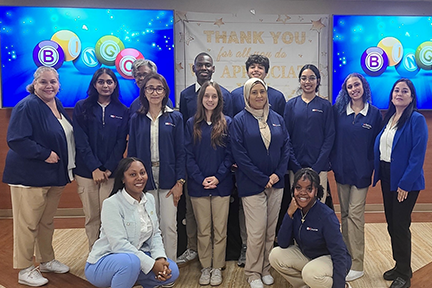 Teen volunteers at the annual Volunteer Appreciation event